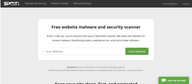 audit de site sitecheck