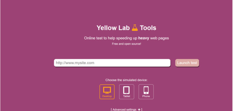 audit de site yellowlabtools