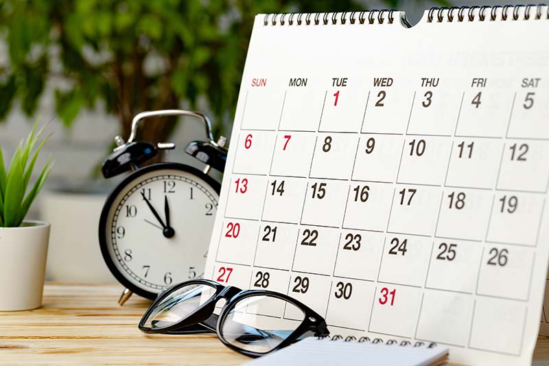 Établir son calendrier marketing