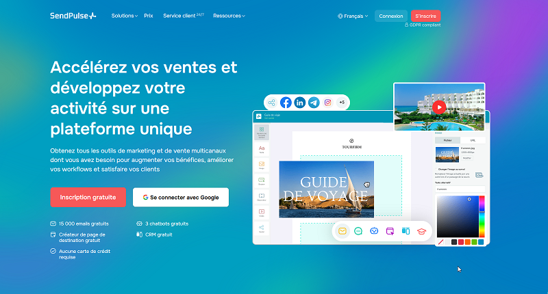 Présentation SendPulse